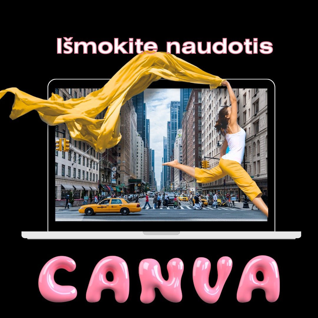CANVA pradžiamokslis - Susikuriau.lt