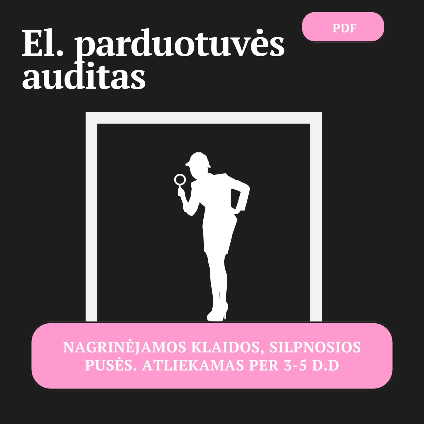 El. parduotuvės auditas | Kas negerai, kodėl neperka? - Atsakysiu į šiuos klausimus - Susikuriau.lt