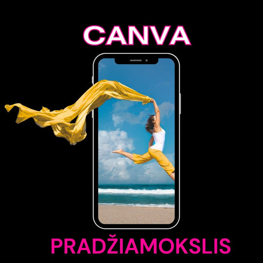CANVA pradžiamokslis - Susikuriau.lt