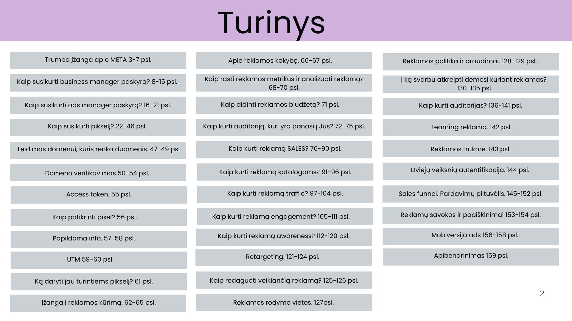 Facebook ir Instagram reklamos kursai PDF - Susikuriau.lt