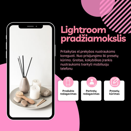 Lightroom pradžiamokslis