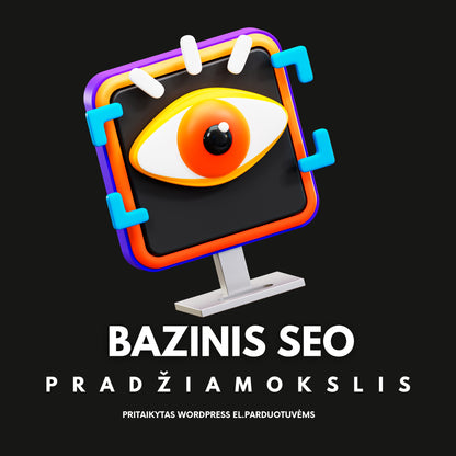 Bazinis SEO pradžiamokslis